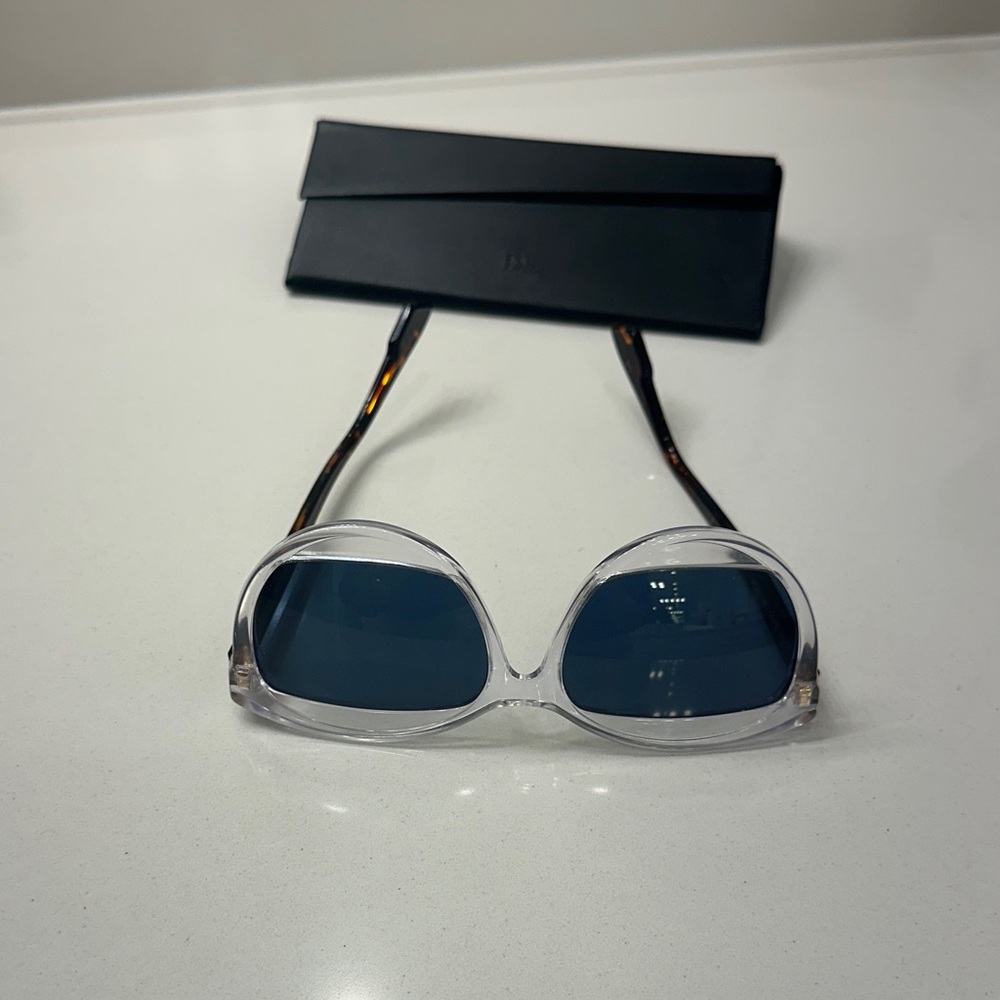 Dior Dior Mania2 Smoke Grey and Clear Sunglasses